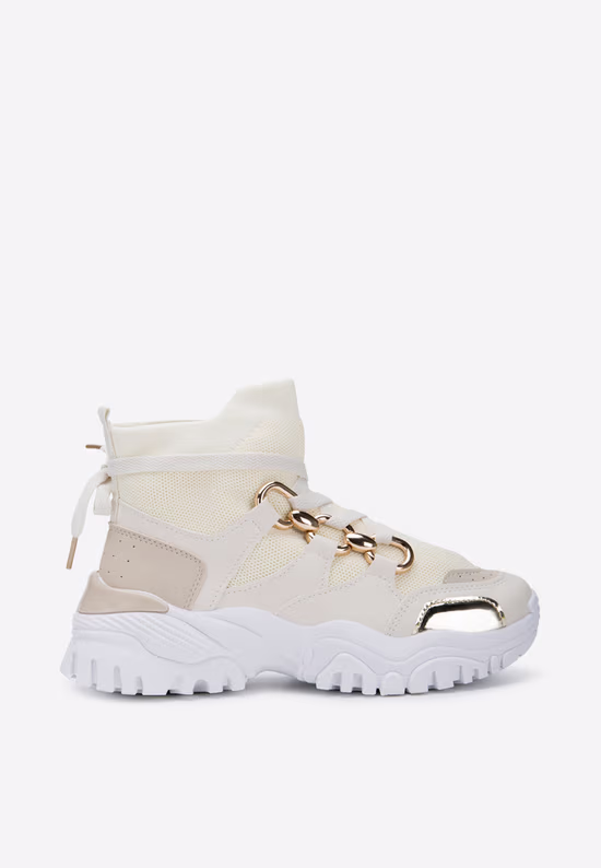 Sneakers tip soseta Sheridan bej