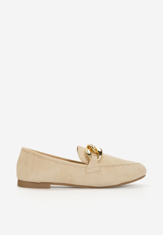 Mocasini dama Delenia bej