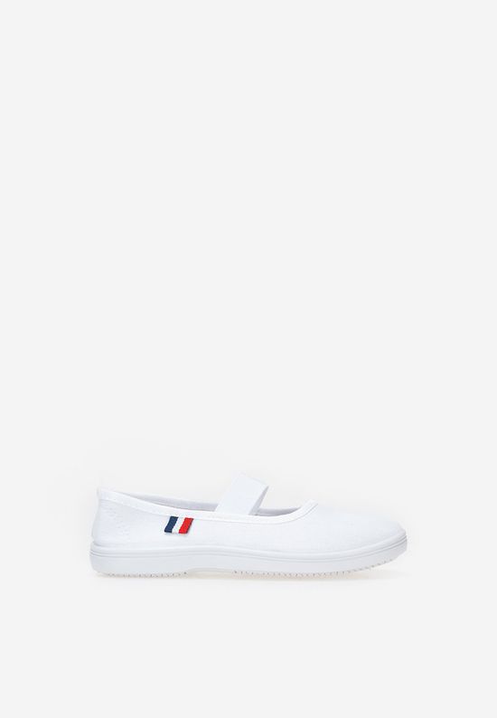 Bele otroške espadrile Mickey