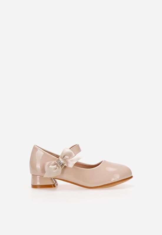 Chaussures enfant beiges Little Elegance B