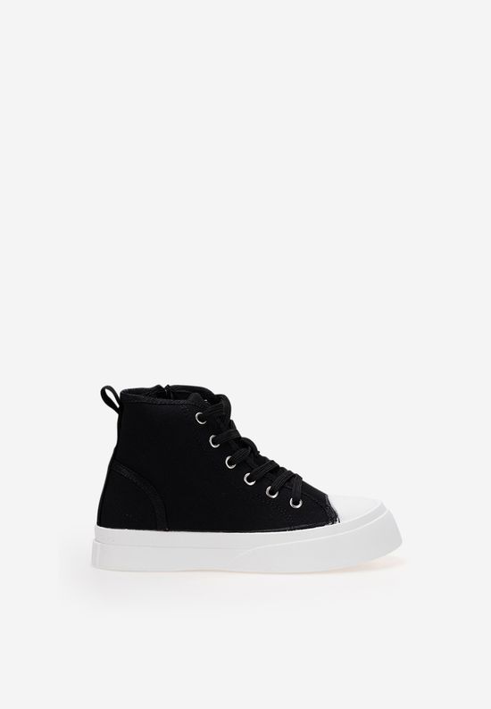 Sneakers copii Lion A negri