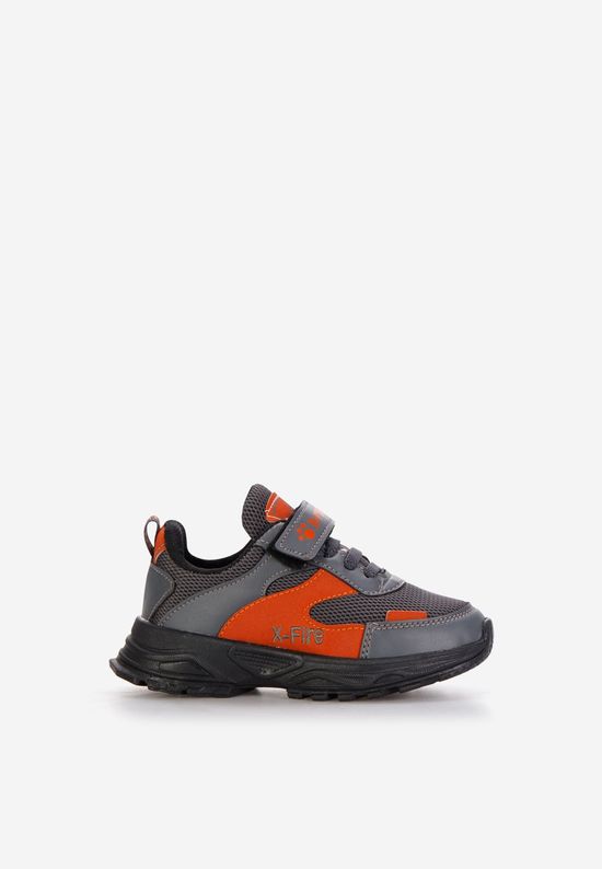 Baskets enfant grises Menas A V3