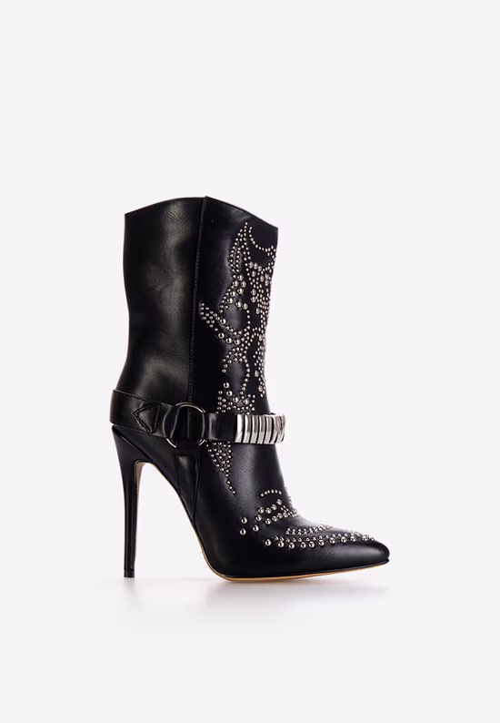 Botine elegante negre Foggia