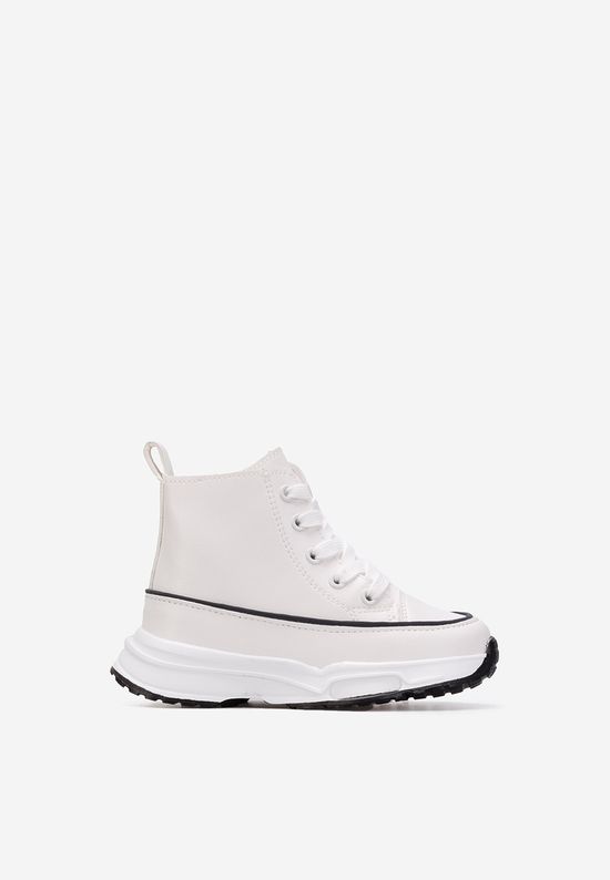 Baskets fille blanches Clouds A