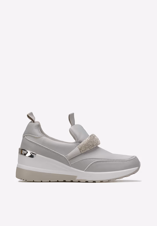 Sneakers cu platforma gri Rubica