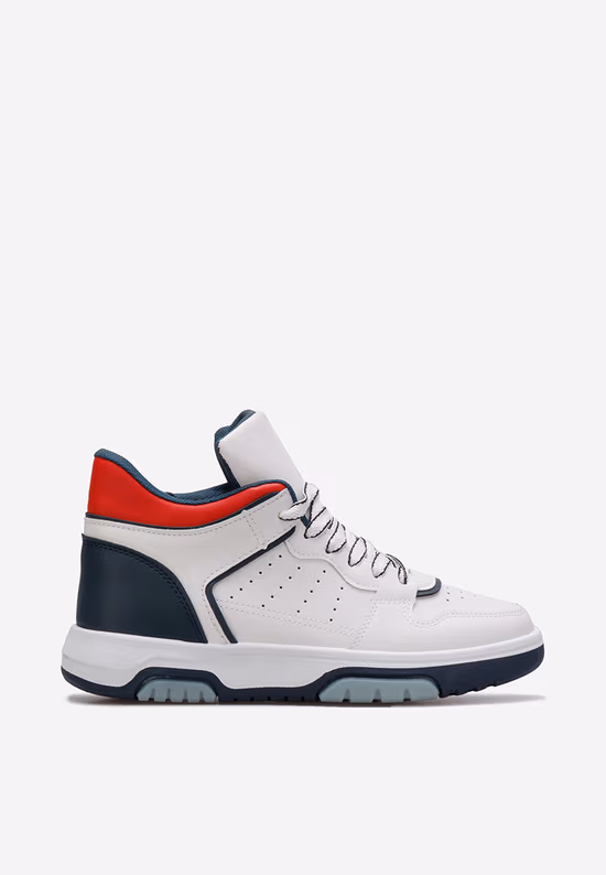 Λευκά ψηλά sneakers Ivanka