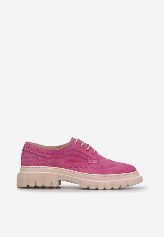 Pantofi dama piele Henise fucsia