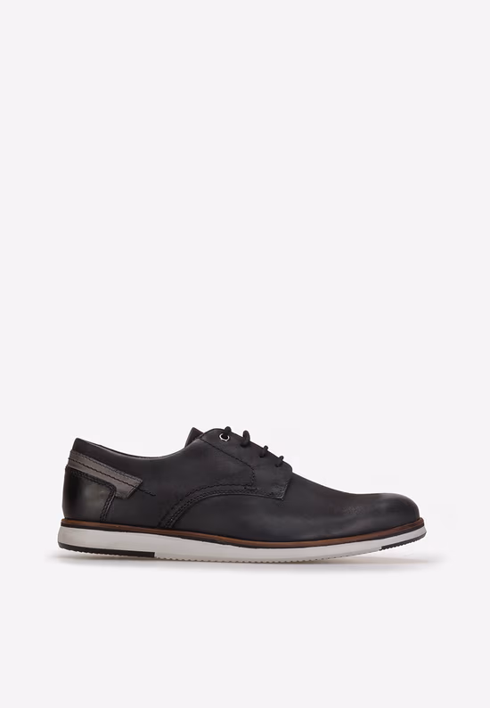 Chaussures casual homme noires Pietro