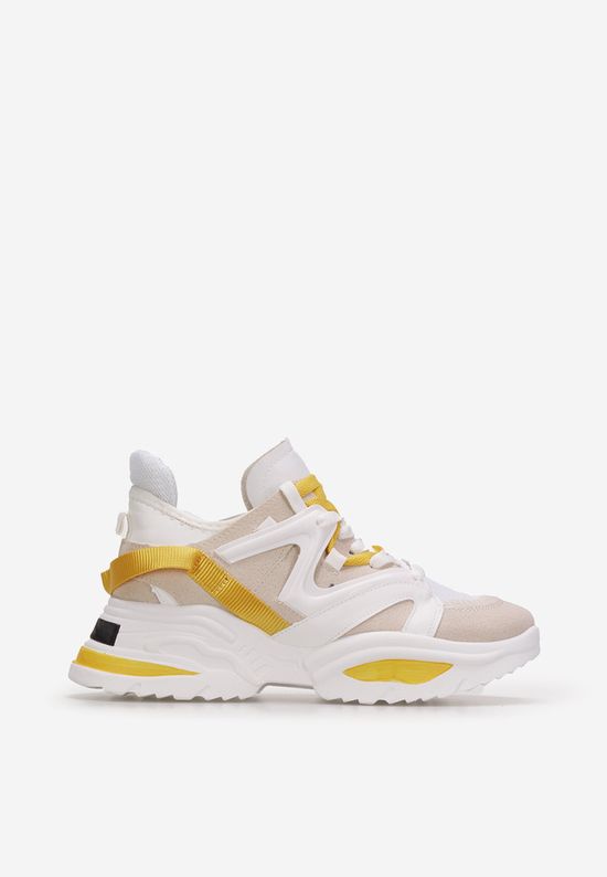 Beżowe sneakersy damskie Knower V2