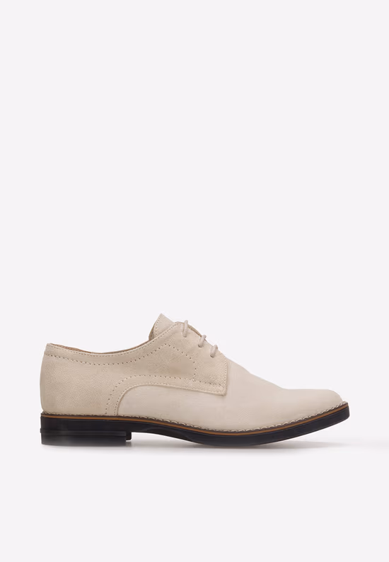 Pantofi derby piele Otivera V2 bej