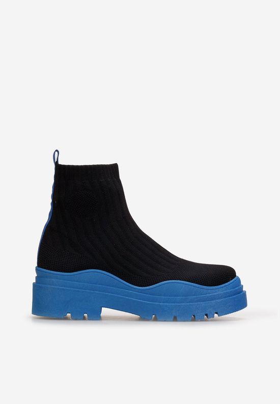 Sneakers a calzino blu Brinley V3