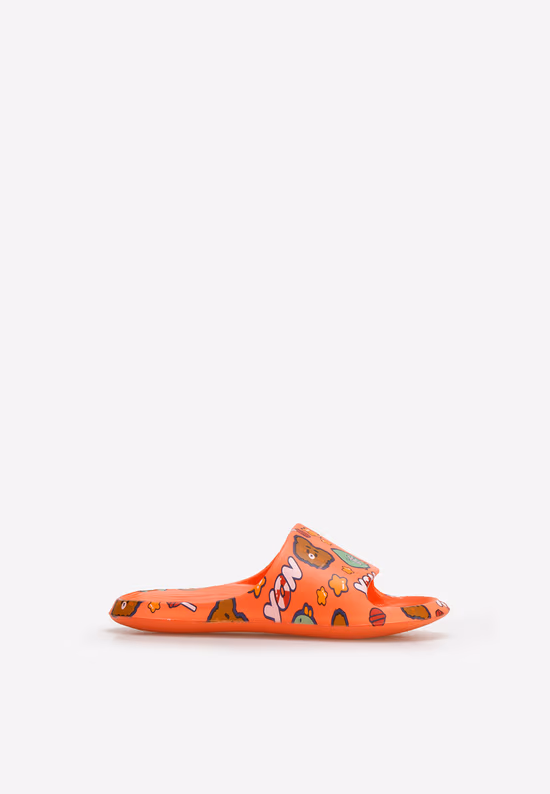 Claquettes enfant orange Oleo