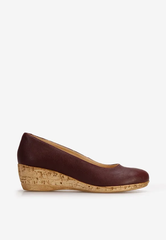 Pantofi cu platforma Sonia V3 grena