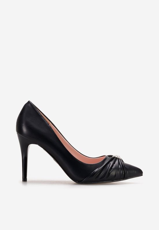 Pantofi stiletto Alisavea negri