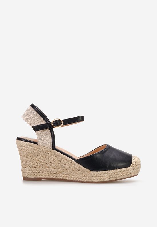 Sandale cu platforma Kasea V2 negre