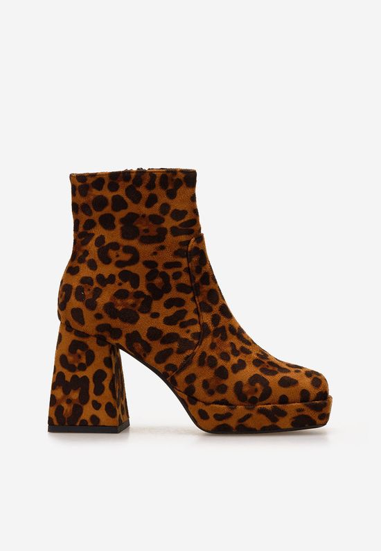 Botine dama Seledora leopard