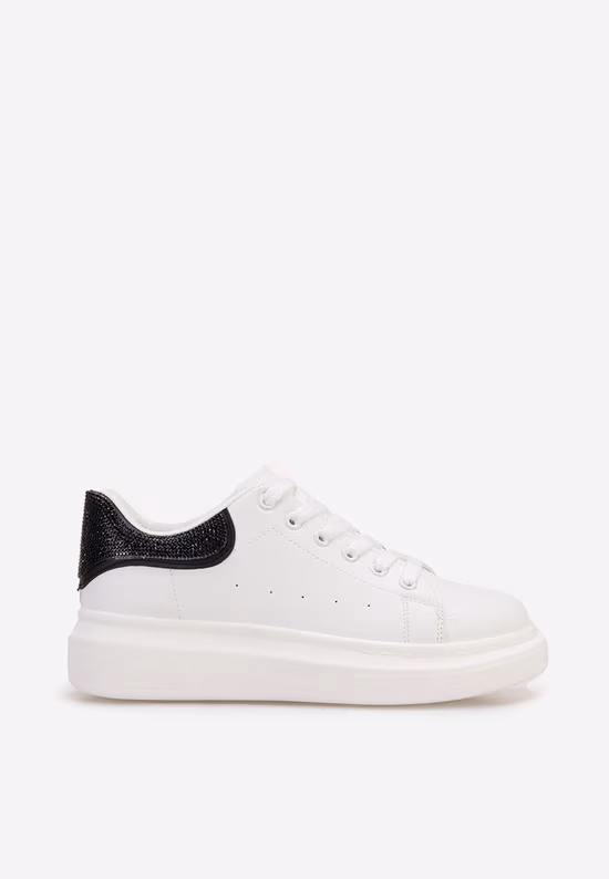 Sneakers dama Almenira albi