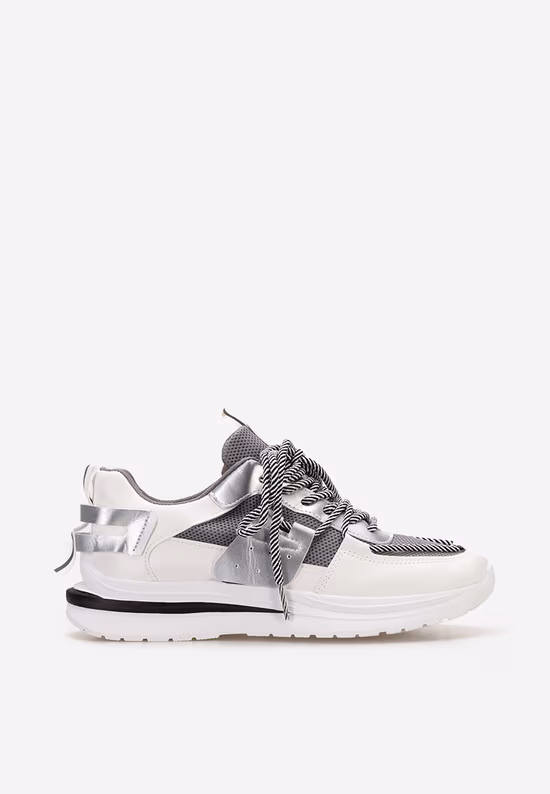 Sneakers dama Azzana albi