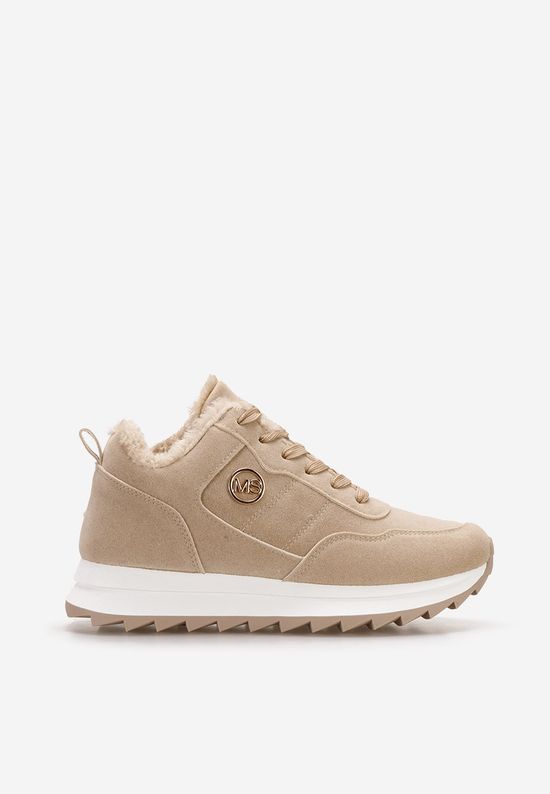 Sneakers dama imblaniti Lavega kaki
