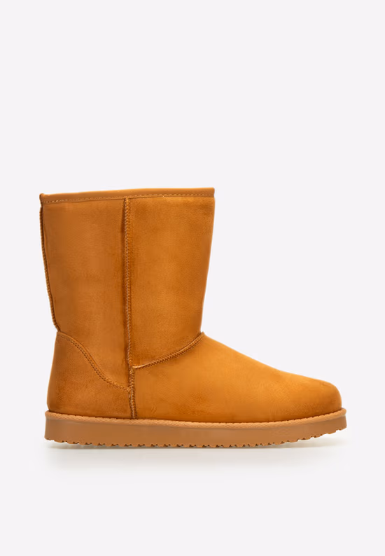 Cizme imblanite dama Ozira camel