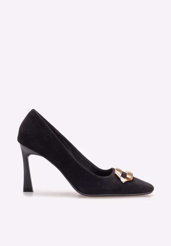 Pantofi stiletto Xeresa negri