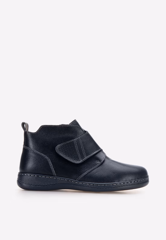 Ghete dama piele Roja navy