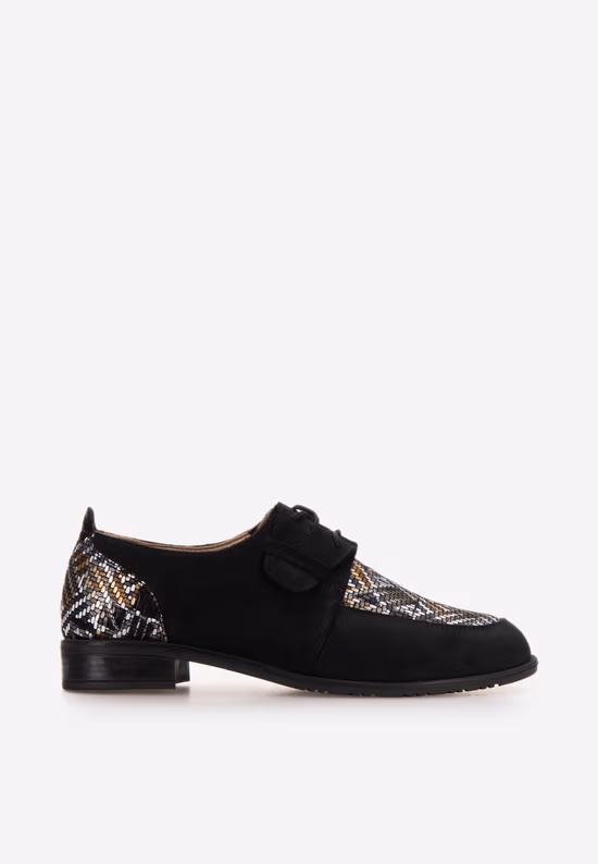 Pantofi derby piele Vogue V3 multicolori