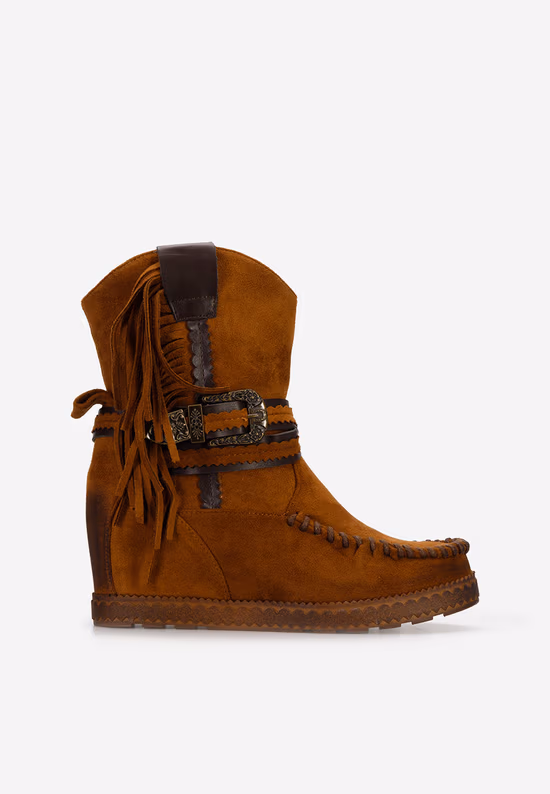 Cizme mocc Elix camel