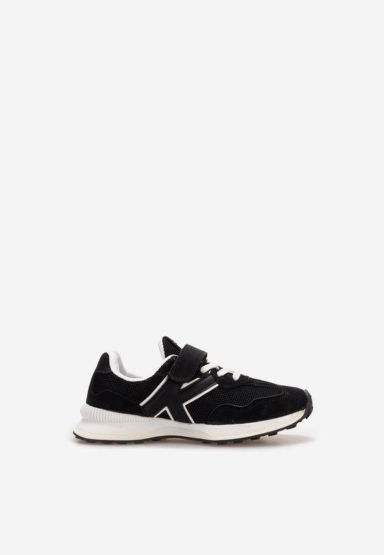 Baskets garçon noires Eclipse