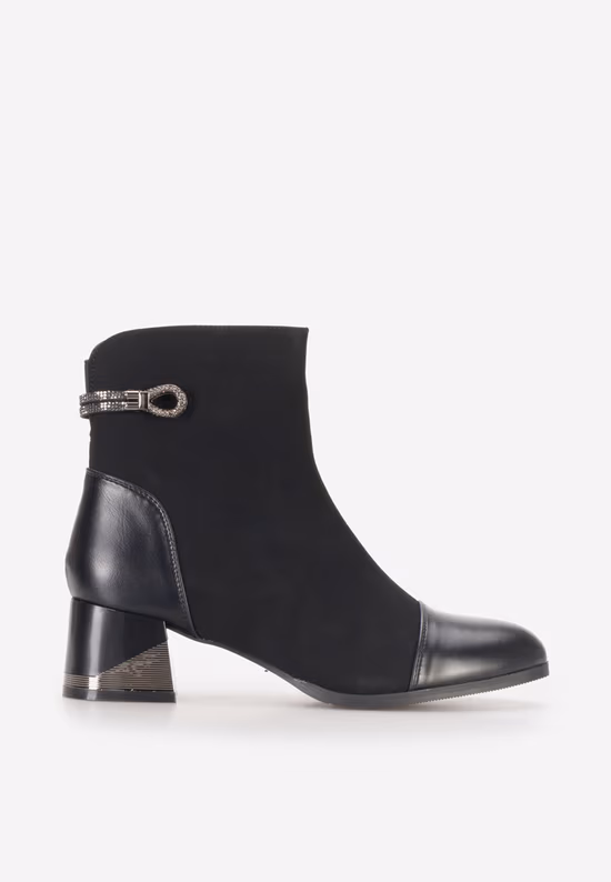 Botine elegante Excelsa V2 negre