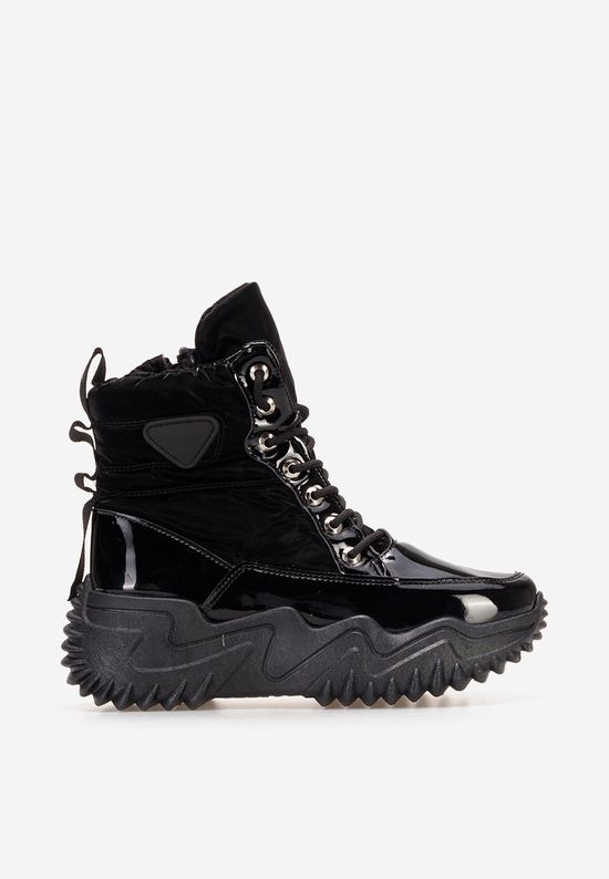 Sneakers cu platformă Nalonia negre