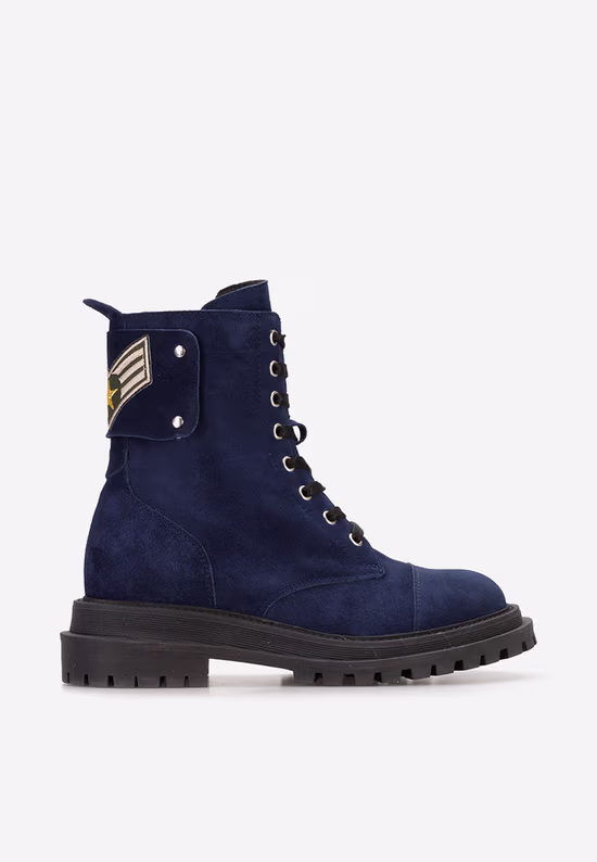 Bocanci dama piele Navara V2 navy