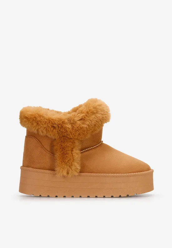 Ghete imblanite dama Calla camel
