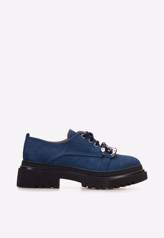 Pantofi casual dama piele Vorea V2 navy