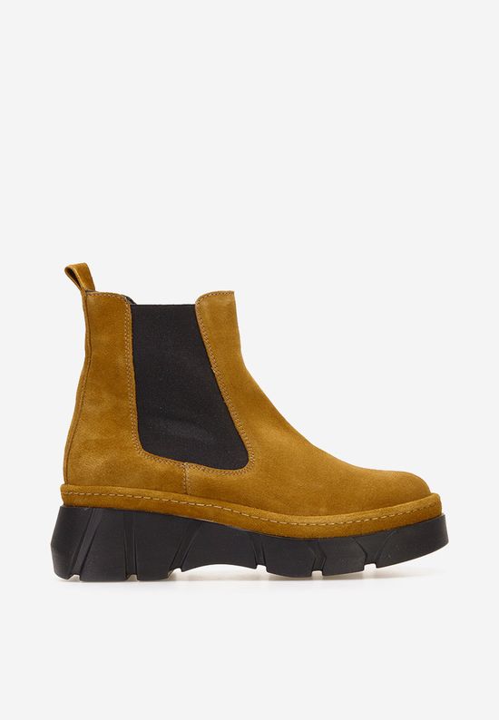 Ghete chelsea dama Avelyn V2 camel