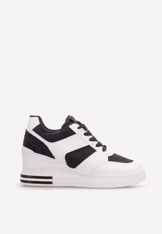 Sneakers cu platforma Kelyna V2 albi