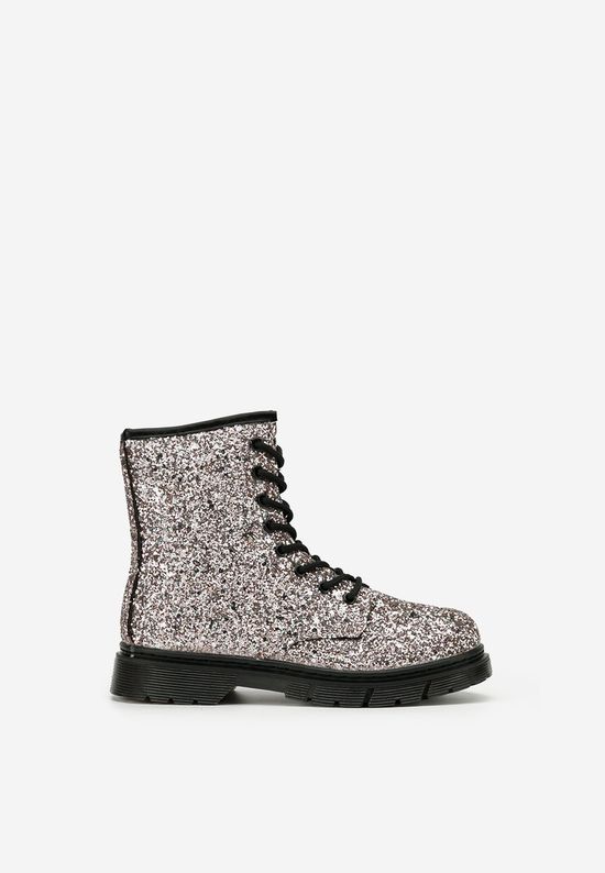 Bottines fille argentées Annabel V2