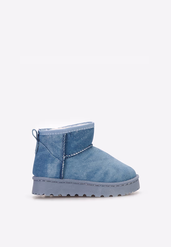 Denim škornji za deklice Davaris B