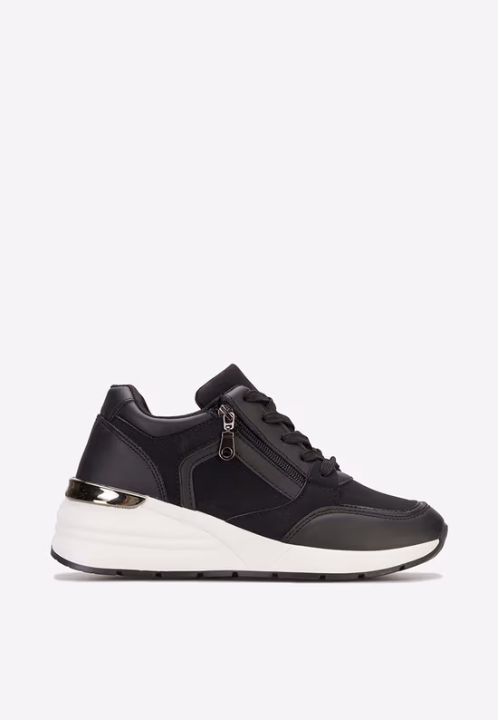 Sneakers cu platforma Henia negri