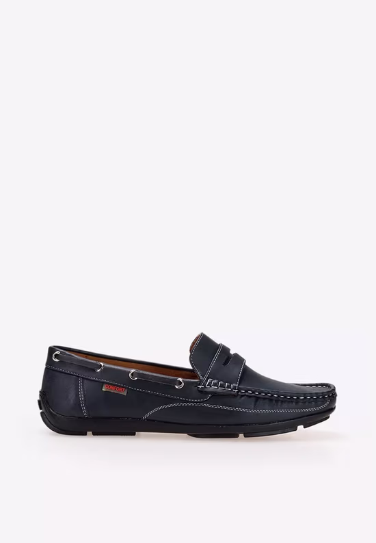 Mocassins homme bleus Villari