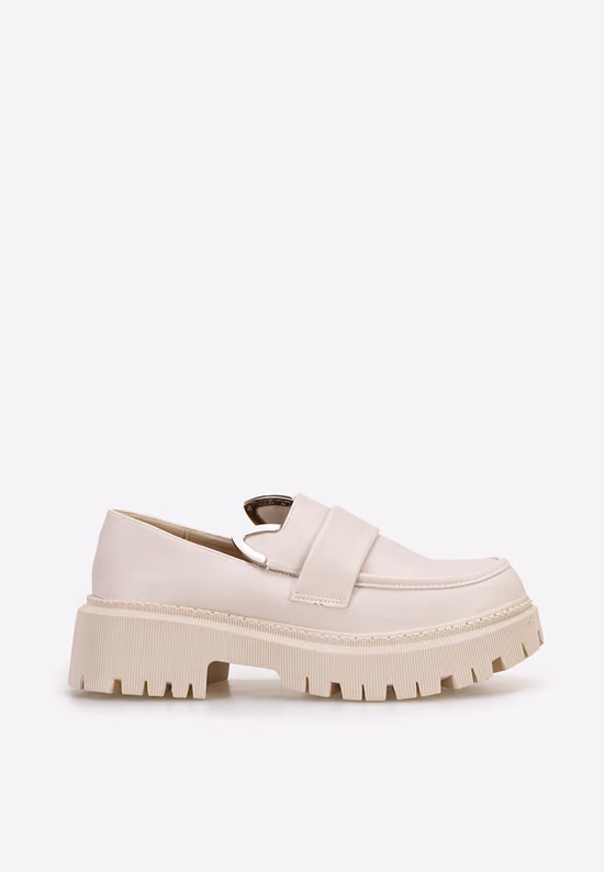 Mocassini donna beige Desiara