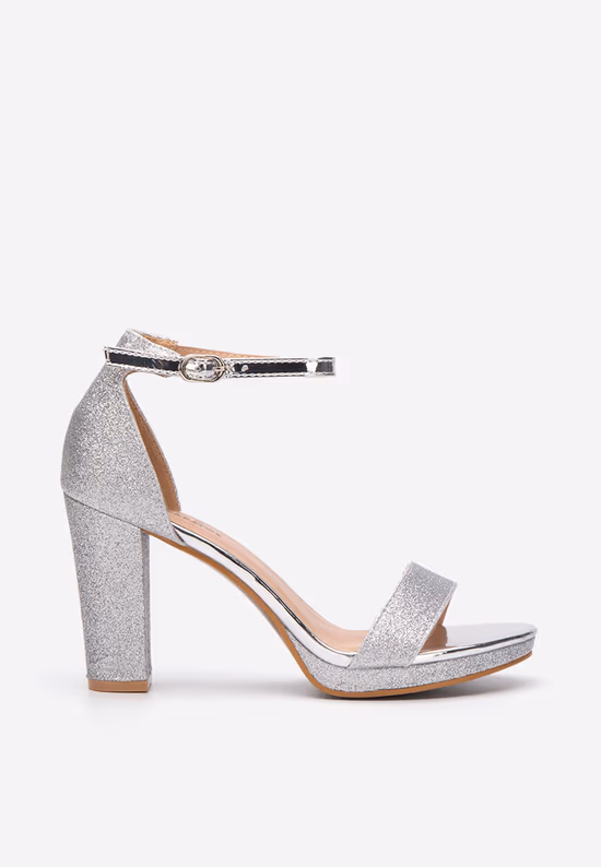 Sandale elegante Lamisa argintii