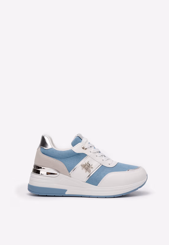 Sneakers cu platforma Gisela bleu
