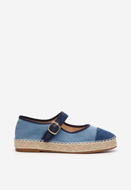 Džínsové dámske espadrilky Melania V2