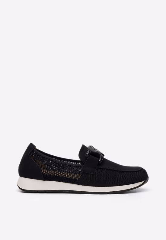Pantofi casual dama Clericia negri