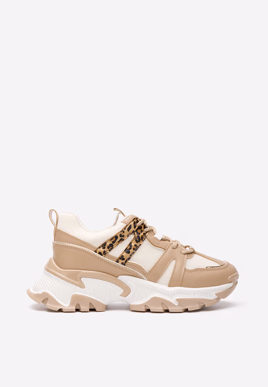 Sneakers cu platformă Alonna kaki