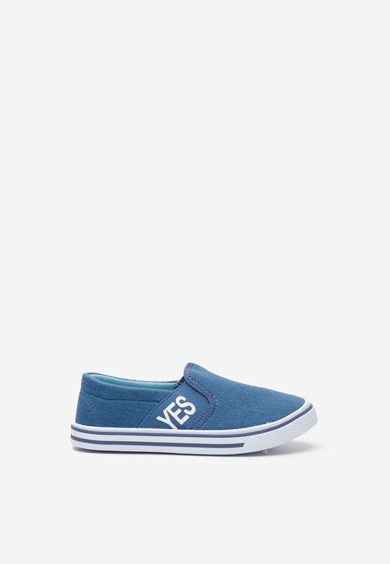 Modré detské espadrilky Savior