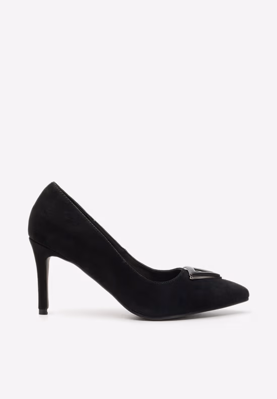 Pantofi stiletto piele Vanicia V2 negri
