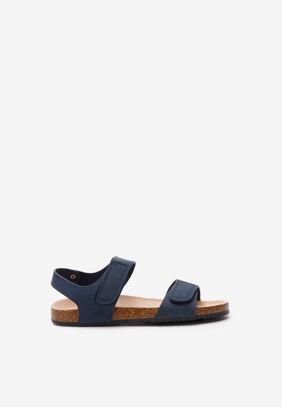 Sandales fille bleu marine Kimina
