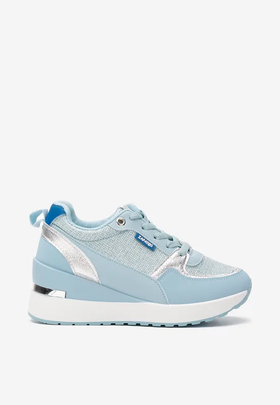 Sneakers cu platforma Zaneta bleu